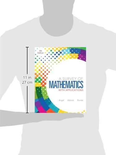 A Survey Of Mathematics With Applications (9Th Edition),New
