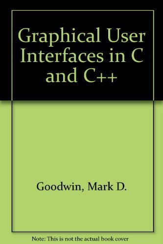 User Interfaces In C And C++