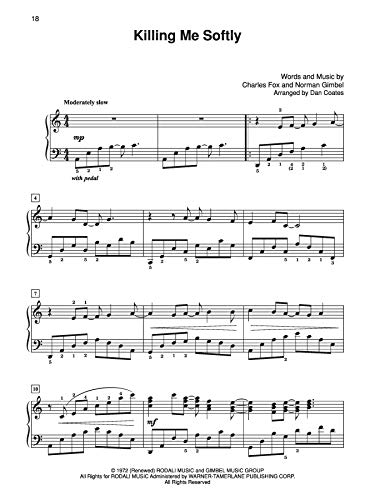 Dan Coates Popular Piano Library Beautiful Ballads,Used