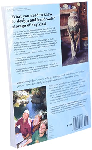Water Storage: Tanks, Cisterns, Aquifers, and Ponds for Domestic Supply, Fire and Emergency UseIncludes How to Make Ferrocemen,Used