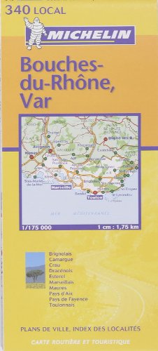 Michelin BouchesDuRhone, Var: Local (French Edition),Used