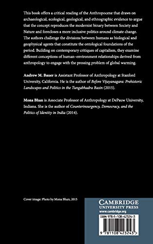 Climate without Nature: A Critical Anthropology of the Anthropocene,Used