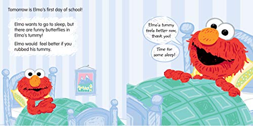 Off to School!: A Sweet Back to School Adventure with Elmo and Anxiety Relief Book for Toddlers & Kids for First Day Jitters (Se,Used