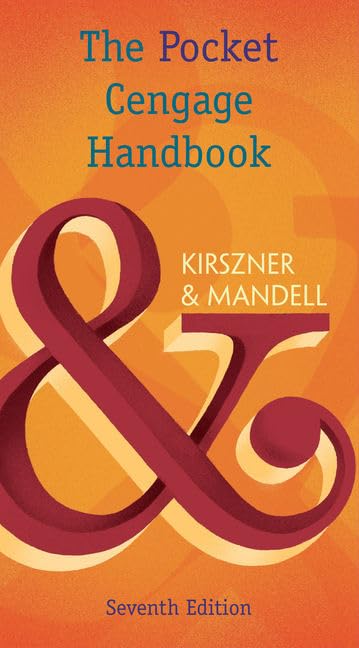 The Pocket Cengage Handbook, Spiral bound Version (with 2016 MLA Update Card) (The Cengage Handbook Series),Used