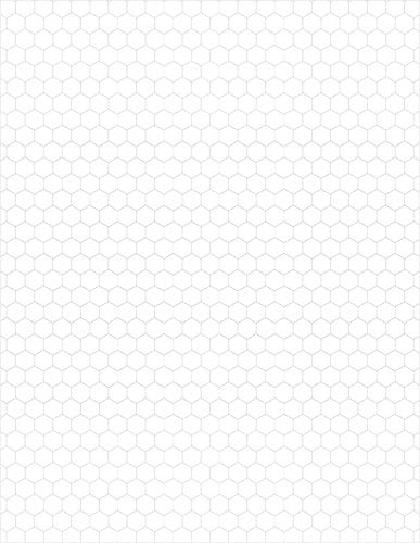 Hexagonal Graph Paper Composition Notebook: Organic Chemistry & Biochemistry Note Book, 1/4 inch hexagons (Science Notebooks Ser,Used