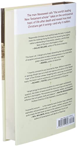 Surprised by Hope: Rethinking Heaven, the Resurrection, and the Mission of the Church,Used