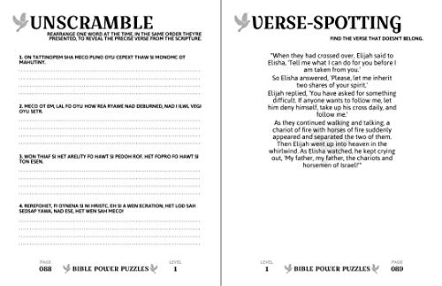 Bible Power Puzzles: 500 ScriptureInspired GamesLearn the Word of God Through the Power of Puzzles! (Large Print),New