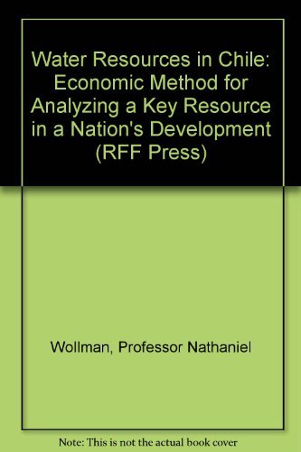 The Water Resources of Chile,Used