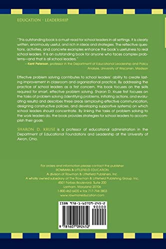 Working Smart: ProblemSolving Strategies for School Leaders,Used
