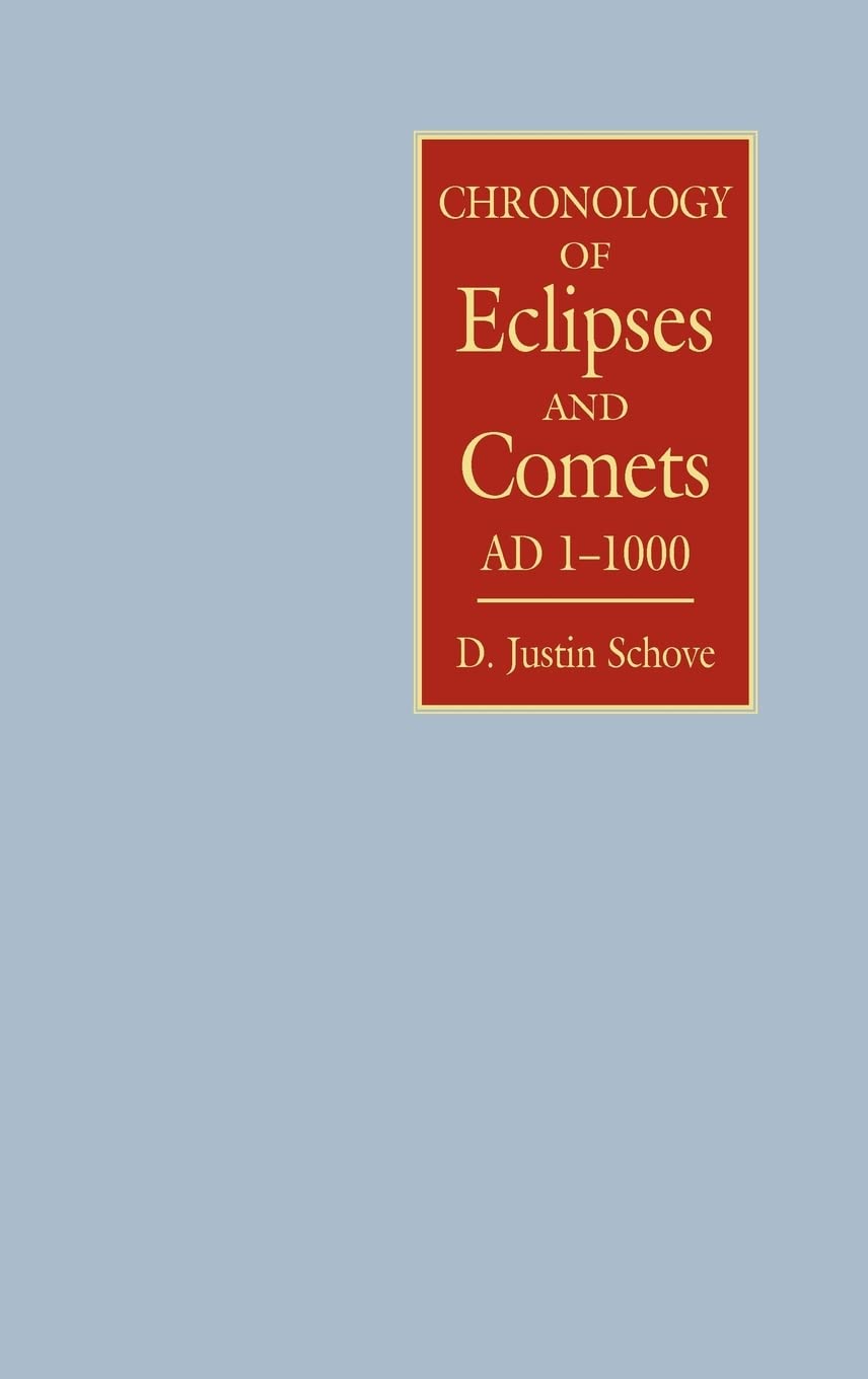 Chronology Of Eclipses And Comets Ad 11000,Used