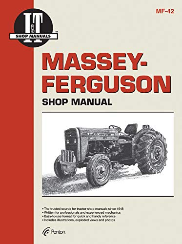 Massey Ferguson Shop Manual Models MF230 MF 235 MF240 + (Mf42),Used