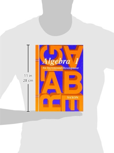 Algebra 1: An Incremental Development, 3rd Edition (Saxon Algebra 1),New