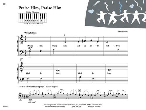 Pretime Piano Hymns  Primer Level,Used