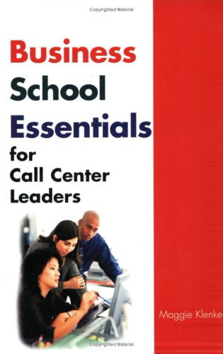Business School Essentials for Call Center Leaders,Used