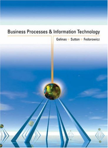 Business Processes and Information Technology,Used