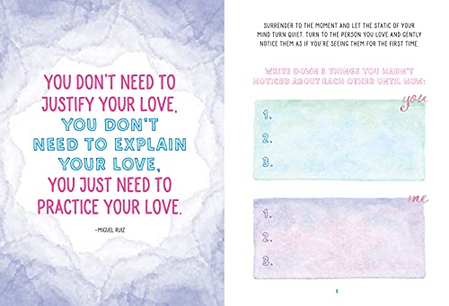 Present, Not Perfect for You and Me: A Journal for Getting Closer, Connecting with Each Other, and Loving Your Relationship,Used