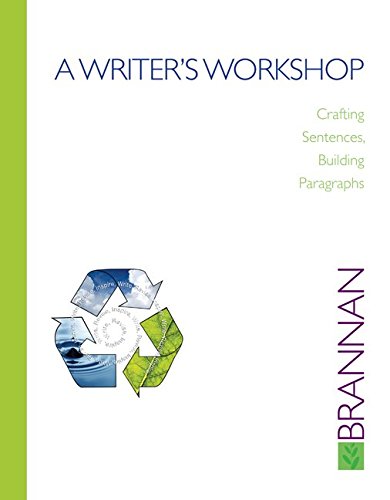 A Writer'S Workshop: Crafting Sentences, Building Paragraphs,Used