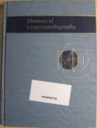 Elements of XRay Crystallography,Used