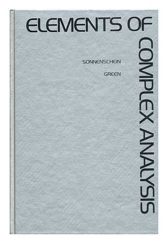 Elements Of Complex Analysis,Used