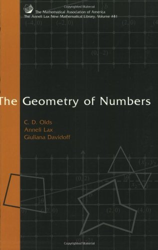 The Geometry of Numbers (Anneli Lax New Mathematical Library, Series Number 41),Used