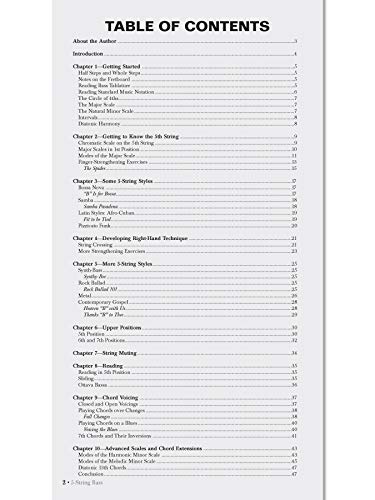 5String Bass: Taking Your Playing to New Lows, Book & Online Audio (National Guitar Workshop),New