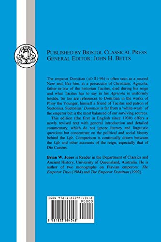 Suetonius: Domitian (Latin Texts),Used