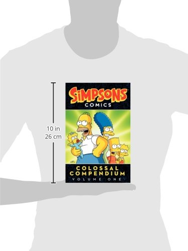 Simpsons Comics Colossal Compendium Volume 1 (Simpsons Comic Compilations)-used