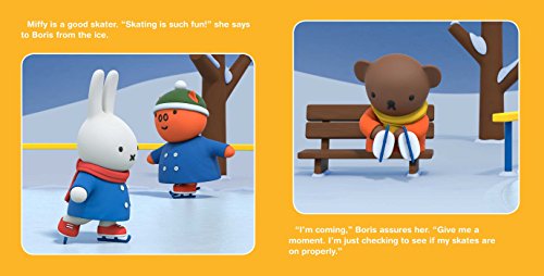Miffy Goes IceSkating! (Miffy's Adventures Big and Small),Used
