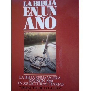 La Biblia en un Ao / The One Year Bible (Spanish Edition),Used