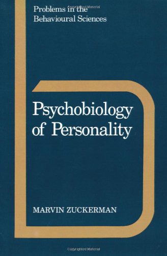 Psychobiology of Personality (Problems in the Behavioural Sciences, Series Number 10),Used