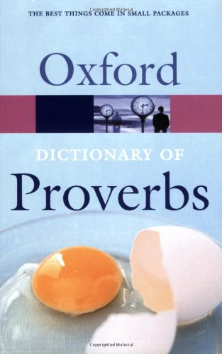 Oxford Dictionary of Proverbs,Used