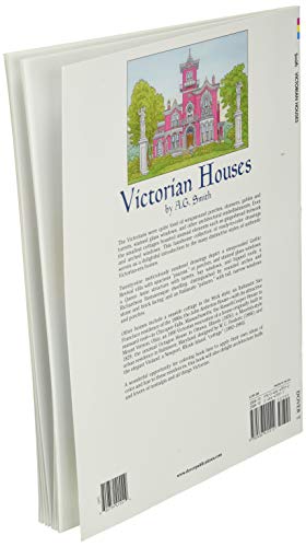 Victorian Houses Coloring Book (Dover American History Coloring Books),Used