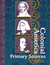 Colonial America Reference Library: Primary Sources (UXL Colonial America Reference Library),Used