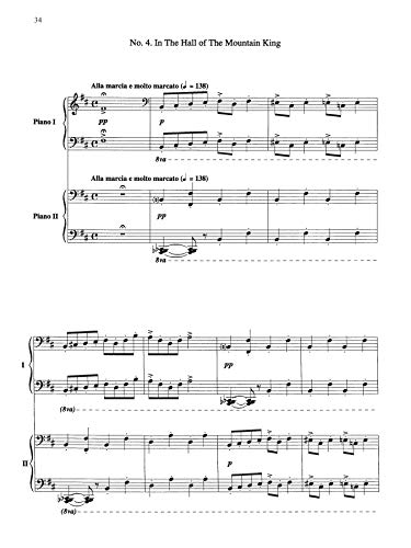 5 Classical Favorites Arranged for Two Pianos, Four Hands: Canon in D,