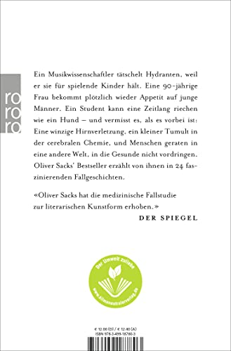 Der Mann, der seine Frau mit einem Hut verwechselte. ( sachbuch).,Used