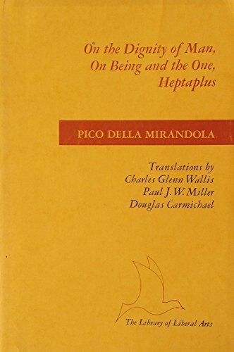 On the Dignity of Man, On Being and the One, Heptaplus,Used
