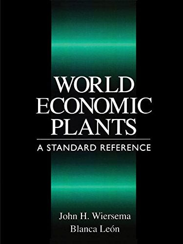 World Economic Plants: A Standard Reference,Used