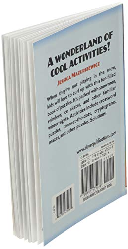 Winter Fun Activity Book (Dover Little Activity Books: Winter),Used