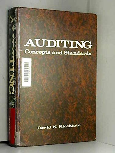 Auditing, concepts and standards,Used