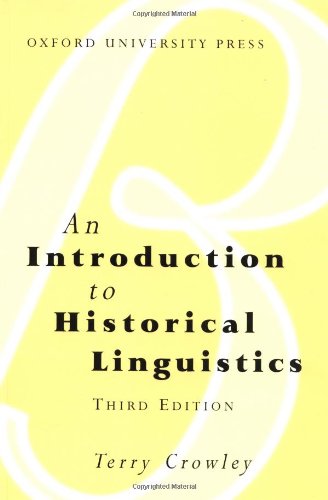 An Introduction to Historical Linguistics,Used