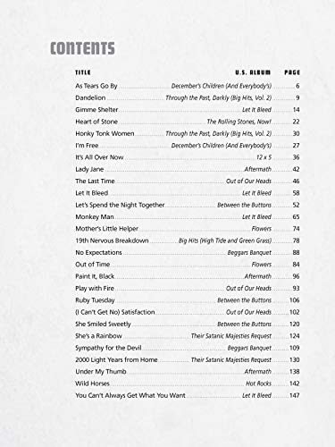 Rolling Stones  Sheet Music Anthology: Piano/Vocal/Chords,Used