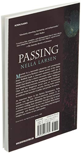 Passing (Dover Books On Literature & Drama),Used