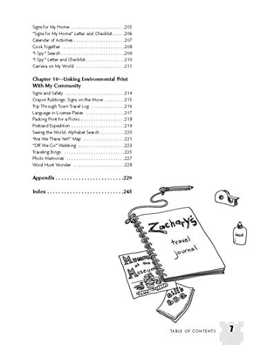 Everyday Literacy: Environmental Print Activities for Children 3 to 8,Used