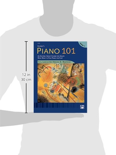 Alfred's Piano 101, Bk 1: An Exciting Group Course for Adults Who Want to Play Piano for Fun!, Comb Bound Book,New