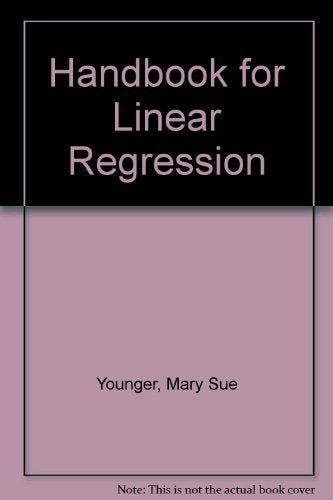 Handbook for linear regression,Used