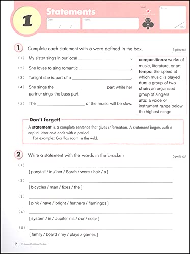 Kumon Grade 4 Writing (Kumon Writing Workbooks),Used