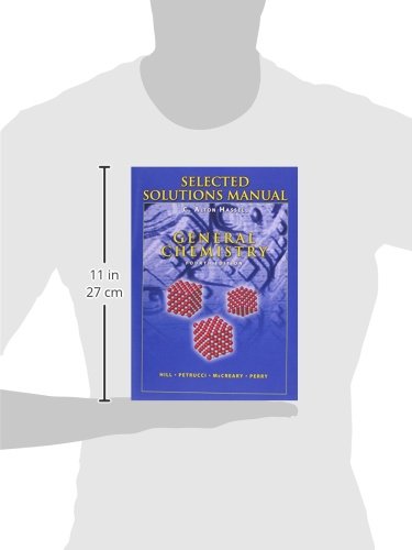 selected solutions manual , general chemistry {4th edition),Used