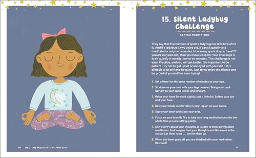 Bedtime Meditations for Kids: Quick, Calming Exercises to Help Kids Get to Sleep,New