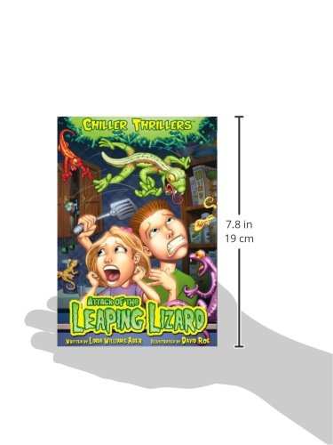 Attack of the Leaping Lizards: Library Edition (Chiller Thrillers),Used