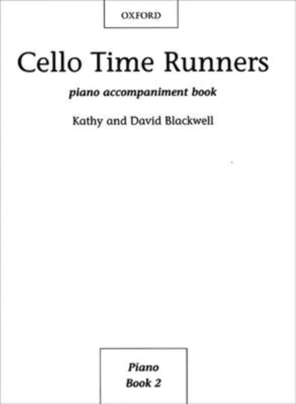 Cello Time Runners Piano Accompaniment,Used